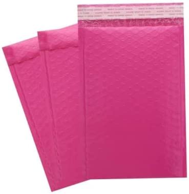 500 #0 6x10 Pink Poly Bubble Padded Envelopes Mailers Shipping Case 6"x10"